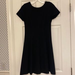 (5 for $50) Banana republic short sleeve stretch dress, black, size 2